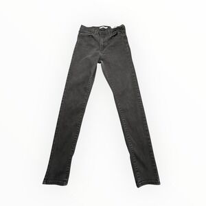 Levis 311 Shaping Skinny Jeans Womens 30x30 Faded Black Denim 22791-0033‎